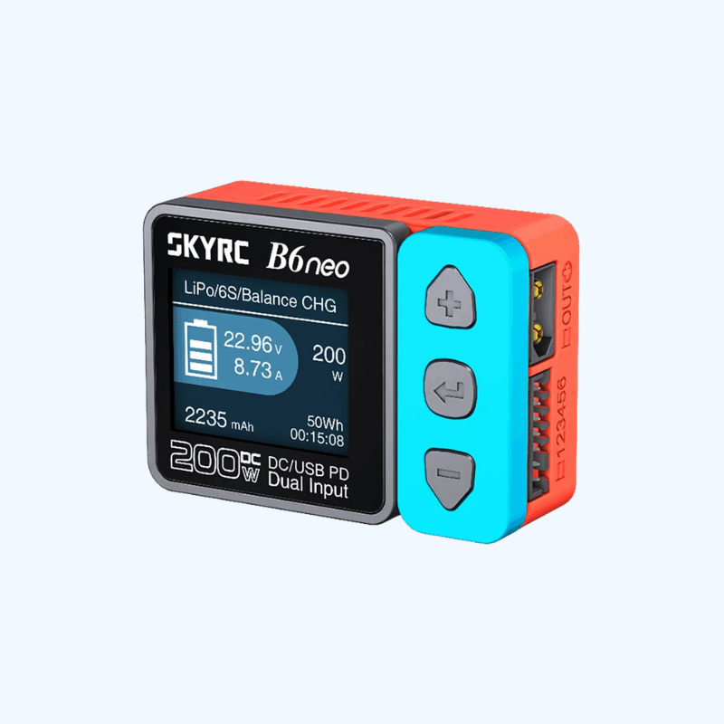 Slimme Lader DC 200W | PD 80W LiPo Accu Balanslader SK-100198 Compact 6S Oplader/Ontlader