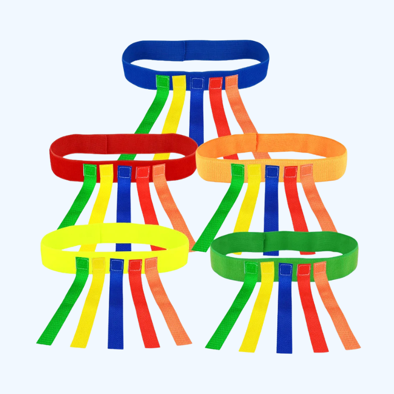 Leuke Buiten Spel voor Kinderen "Staart Vangen" | Trainingsspeelgoed voor Kinderen, Volwassenen, Jongens, Meisjes - Teamgeest Spel