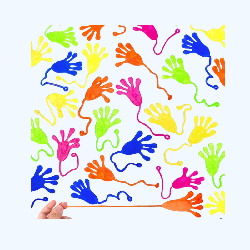 Kleverige Hand Speelgoed | Elastisch Squishy Slap Speelgoed, Interactieve Ouders & Kinderen Party Gag