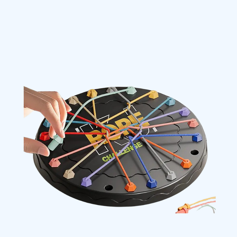 Kindertouw Knopen Sensory Spel | Logisch Denken & Breinstrategie Tafelspel