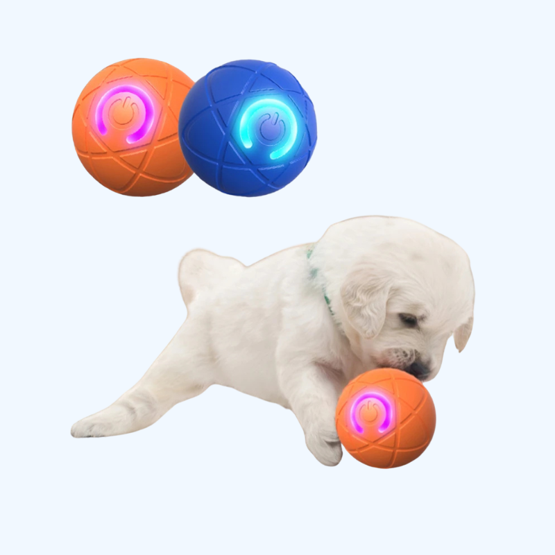 Interactieve Speelbal voor Honden & Katten | Automatische Bewegende LED Bal