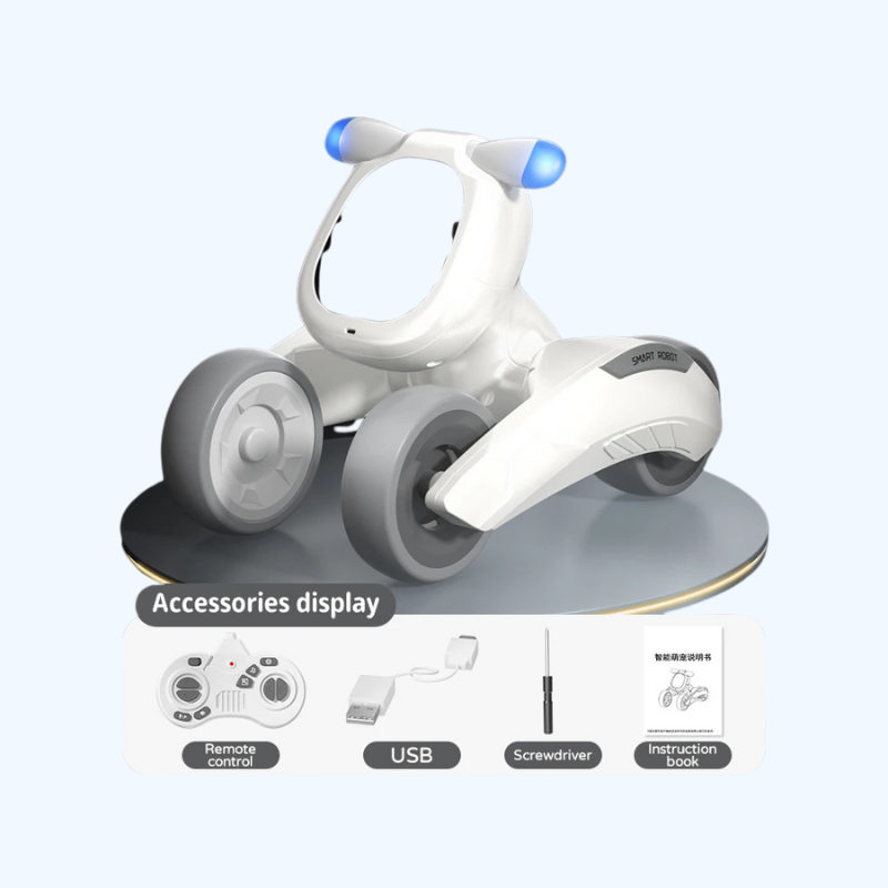 Slimme Praat- en Dansrobot Puppy | 2.4Ghz interactieve robot hond met spraakbesturing – Educatief kinderspeelgoed