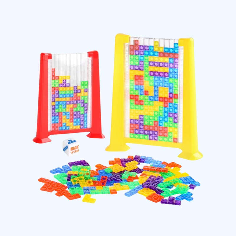 Tetris Bouwstenen Puzzel | Educatief Speelgoed | Bordspel