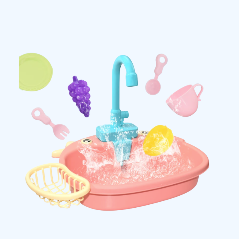 Interactieve Speelgootsteen voor Kinderen | Rollenspel met Echt Water