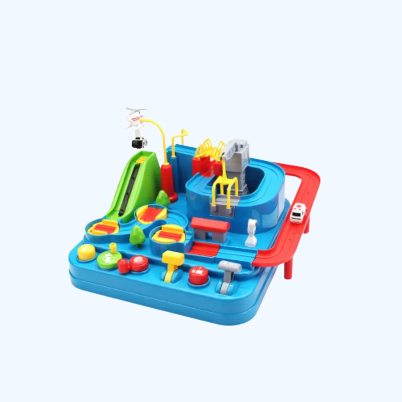 Mechanische Racebaan Avontuur | Interactief Educatief Speelgoed