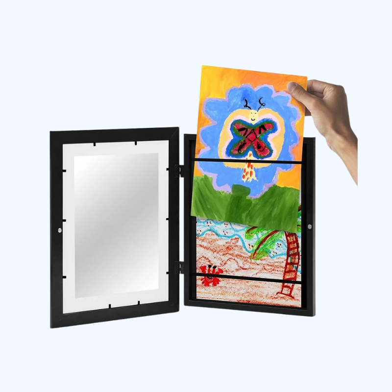 Kinderkunst Magneetlijst | Creatieve Fotolijst voor Kunstwerken