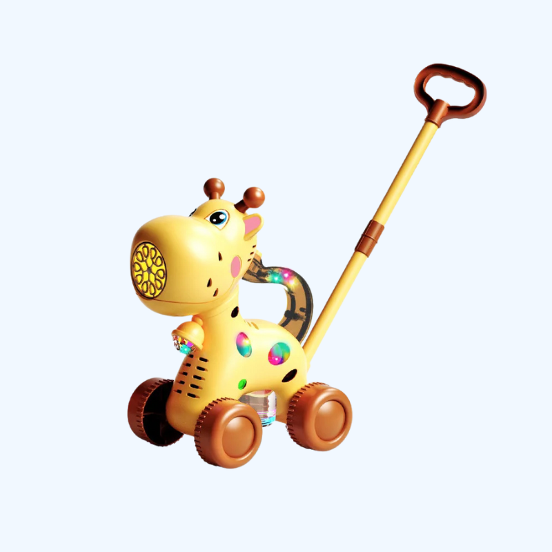 Handgeduwde Bellenblaas Hert | Interactief Buitenspeelgoed