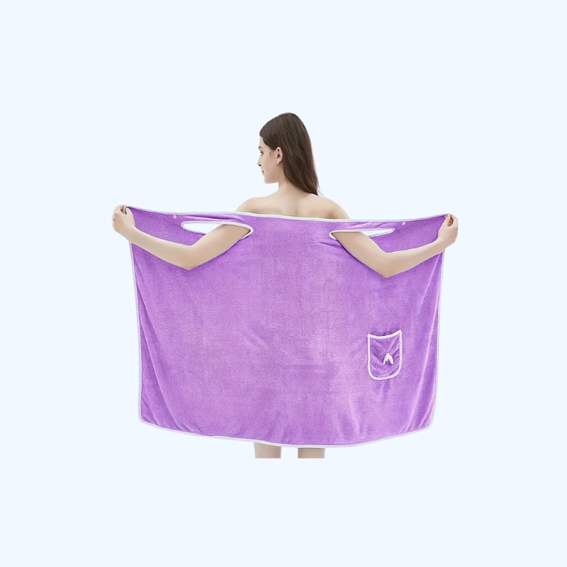 Ultrazachte Sneldrogende Koraalfleece Handdoek | Lichtgewicht & Absorberend | Voor Badkamer, Strand & Reizen