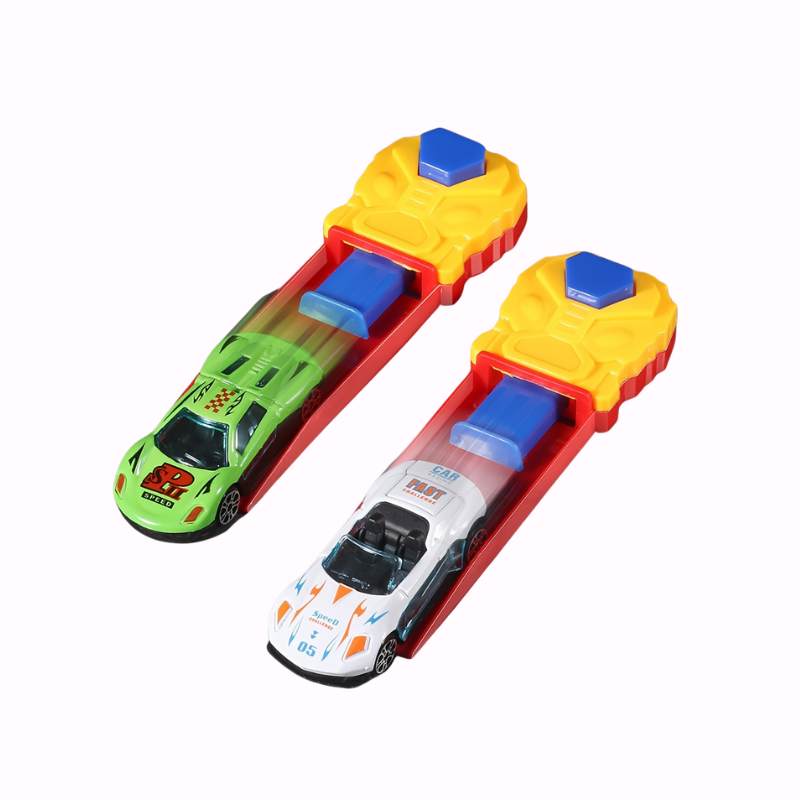 Ejectie Raceauto | Educatief Wetenschapsspeelgoed | Breinontwikkeling & Multi-Speler Cadeau