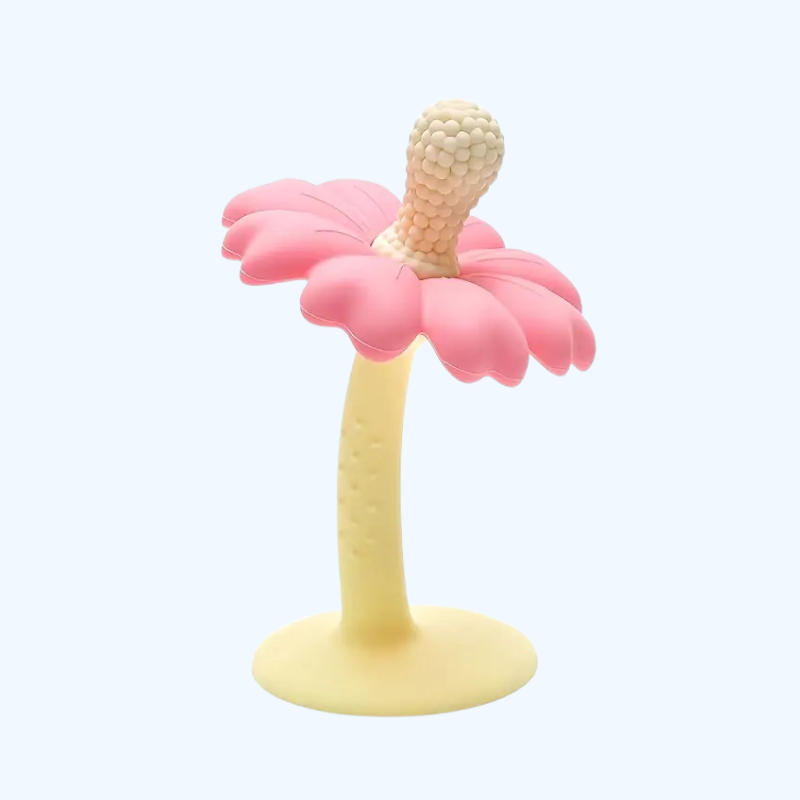 Youngsters en Youngsters Bloemen Bijtring met Zuignap | Reis Bijtring Speelgoed voor Baby’s