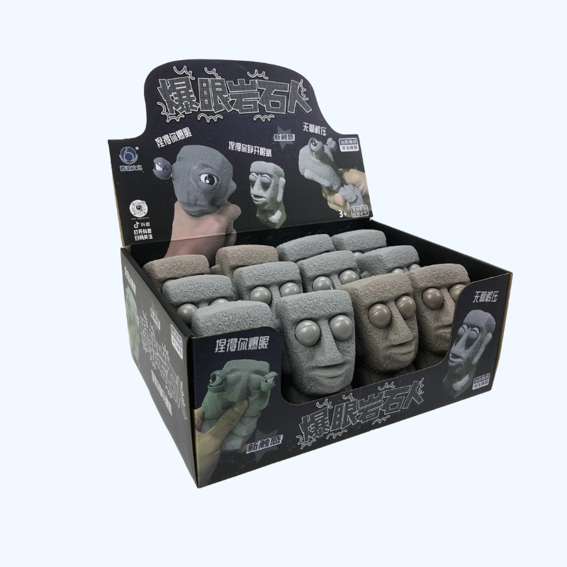 Grappig Pasken Rock Man blazend speelgoed - Grappig stressverlichtend speelgoed voor kinderen en volwassenen