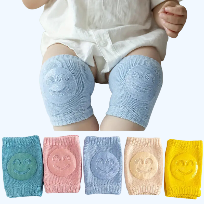Zachte & Duurzame Kniebeschermers voor Baby's | Beschermende Kniebeschermers voor Kruipende Baby’s 0-1 Jaar