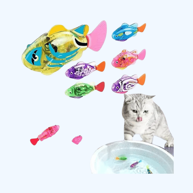 Elektronische Speelvis voor Katten | Bewegend Interactief Speelgoed