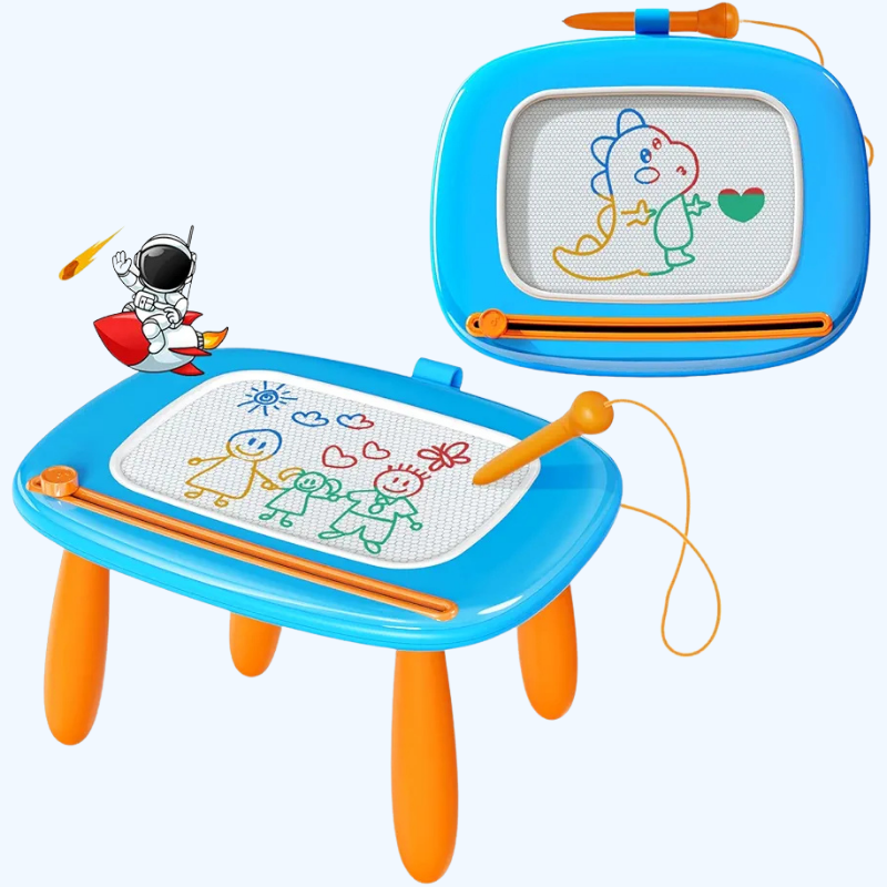 Magnetisch Tekenbord | Doodle Bord Educatief Speelgoed voor Kinderen van 1-3 Jaar