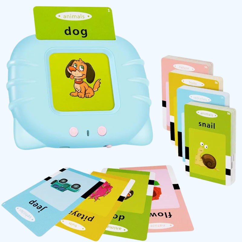 Sprekende Flashcards met 224 Woorden | Montessori Educatief Speelgoed voor Spraaktherapie en Sensorisch Onderwijs