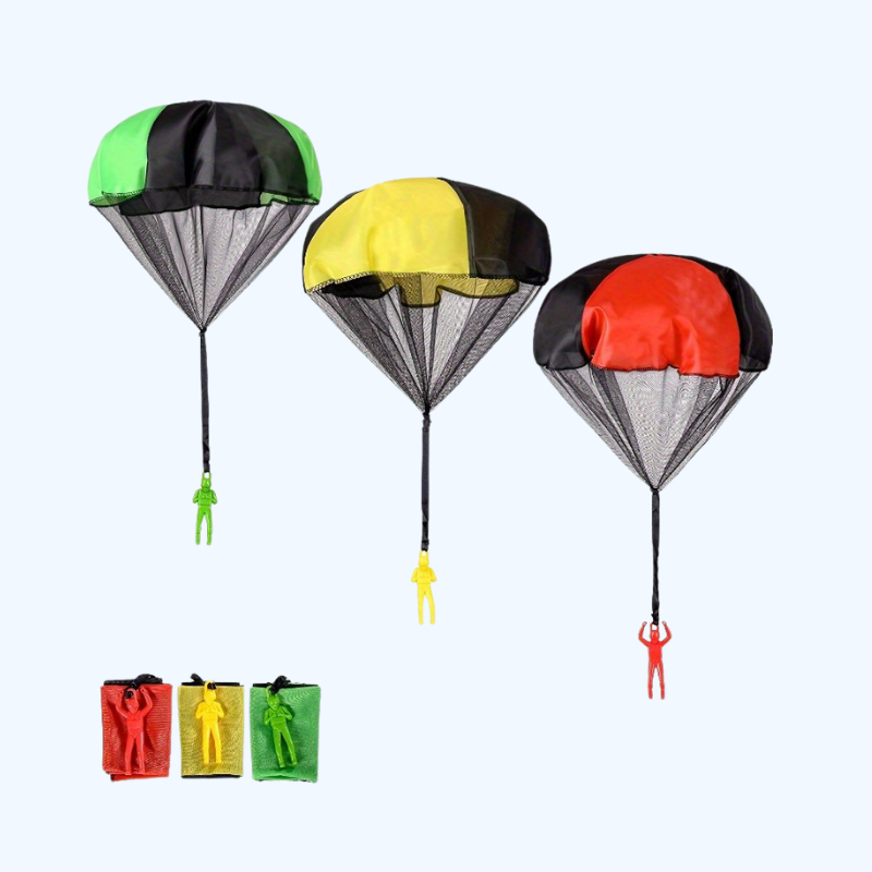 3x Parachutespeelgoed Kinderen | Buitenspelen 3-10 Jaar