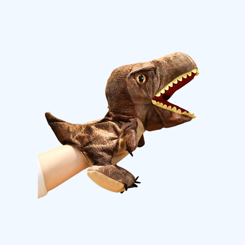 Schattige Pluche Dinosaurus Speelgoedpop | Zachte Ragdoll voor Desktop