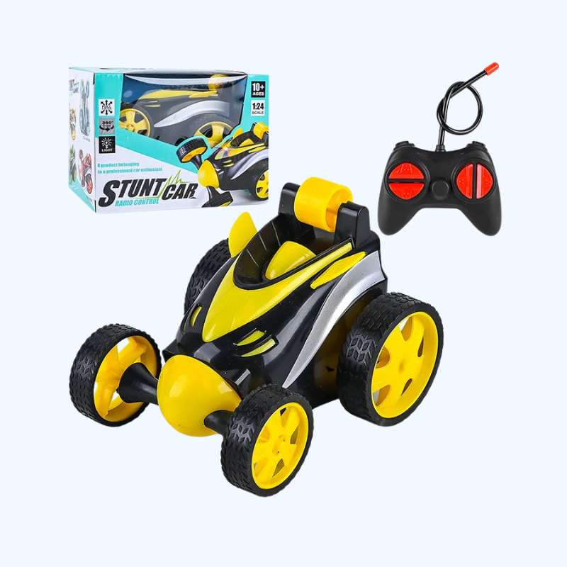 RC Stuntauto - 360° Draaibare Raceauto | Flip & Roll Stuntauto Speelgoed voor Kinderen