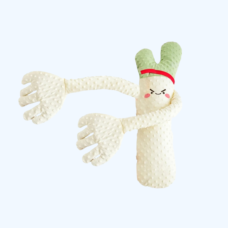 Cartoon Baby Slaapknuffel - Rustgevend Kussenpopje met Afstandsbediening (Met/Zonder Muziek) voor Pasgeborenen