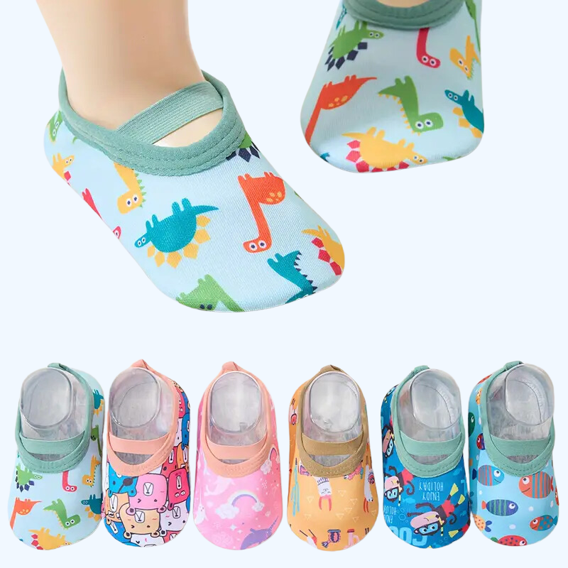 Baby Antislip Vloerschoenen | Cartoon Dierensokken voor Peuter Jongens en Meisjes