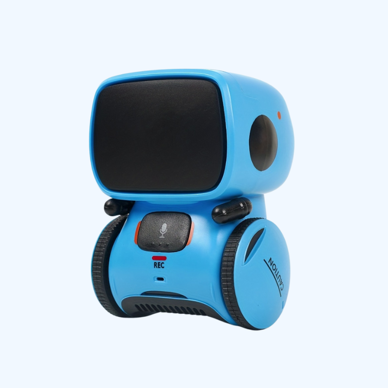 Halloween interactieve robot met intelligente spraakfunctie - Mini robot met touch- en dialoogfunctie, opname en stemverandering, kinderspeelgoed voor kerstcadeau