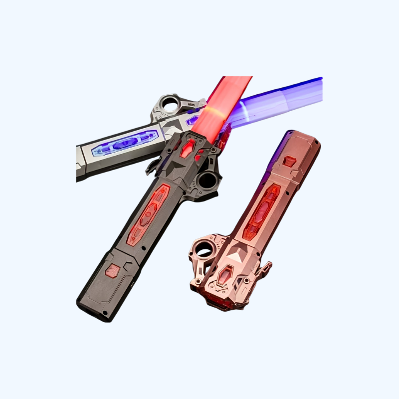 Uitschuifbaar Glitter Laserzwaard voor Kinderen | Lichtgevend Speelgoed vanaf 3 Jaar