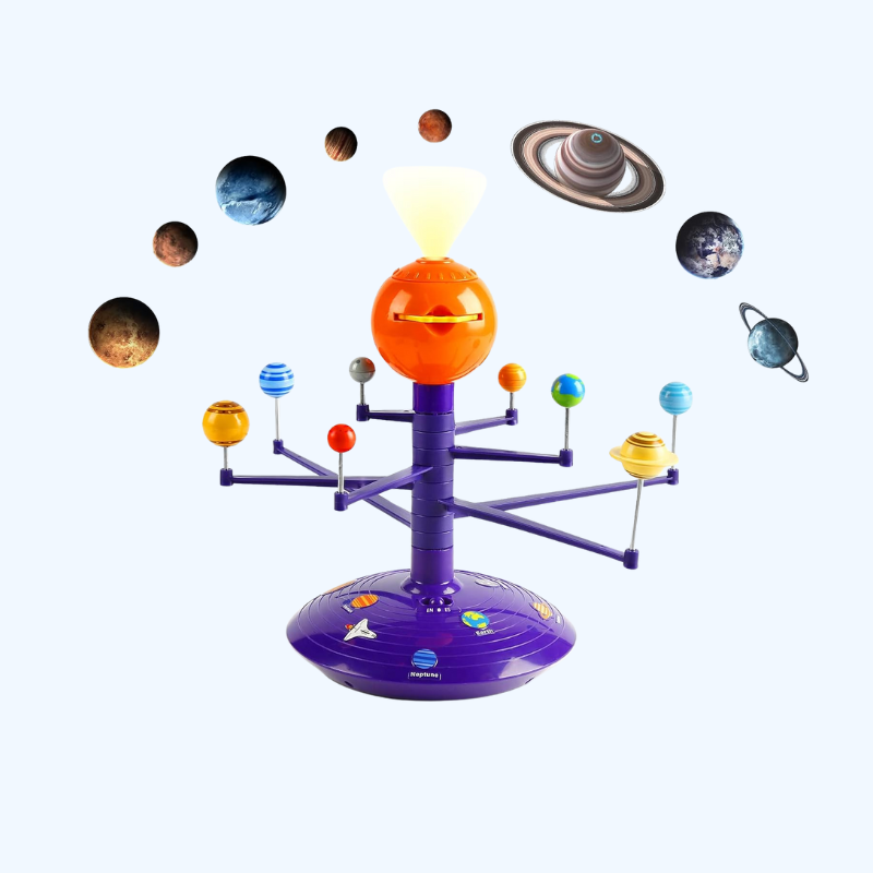 Zonnestelsel Model voor Kinderen | Interactieve Astronomieprojector | Educatief Ruimte Speelgoed 3-5 Jaar