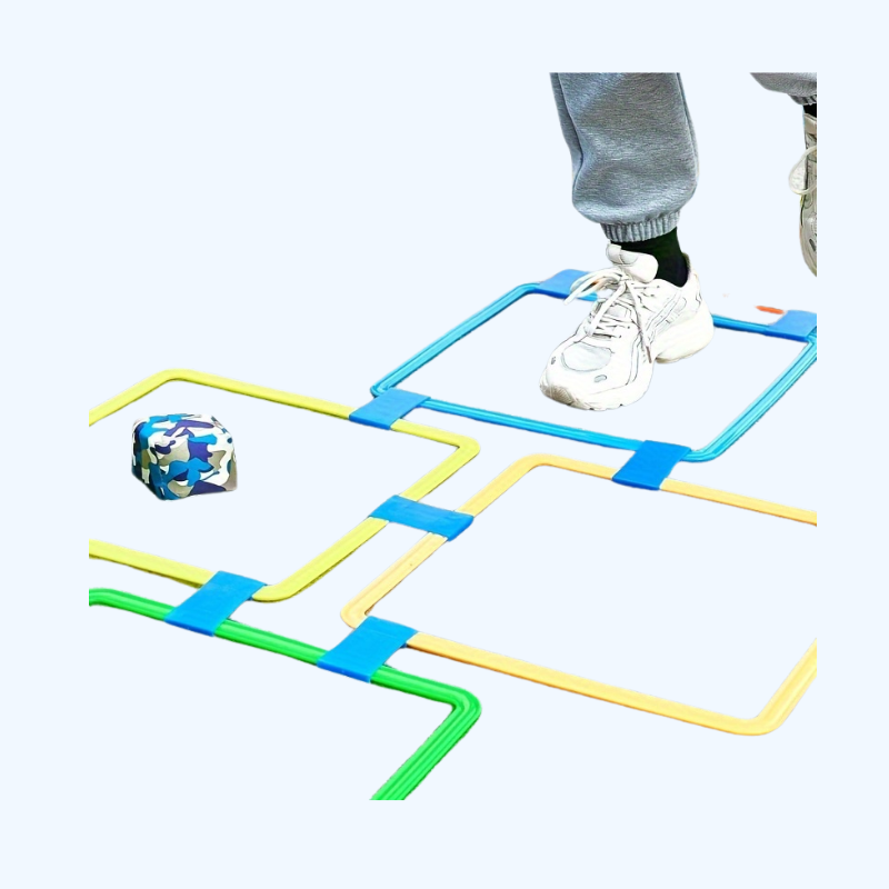 Reactie & Behendigheid Buitenspel | 20x Springballen Sensorisch Set