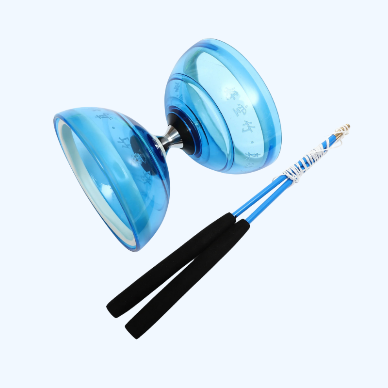 Professionele Diabolo | Chinees Jongleerspeelgoed voor Kinderen en Volwassenen, TPU Fitness Set