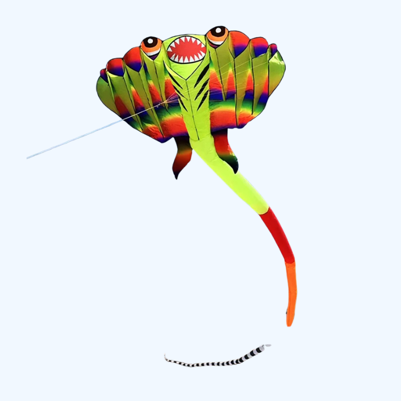 12.5M 3D Soft Ray Kite - Opblaasbare Strandvlieger Met Antischeur Tas
