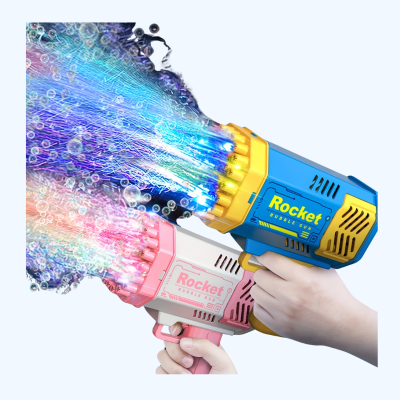 Elektrische Bellenblaasmachine Kind | 40 Gaats met LED Licht