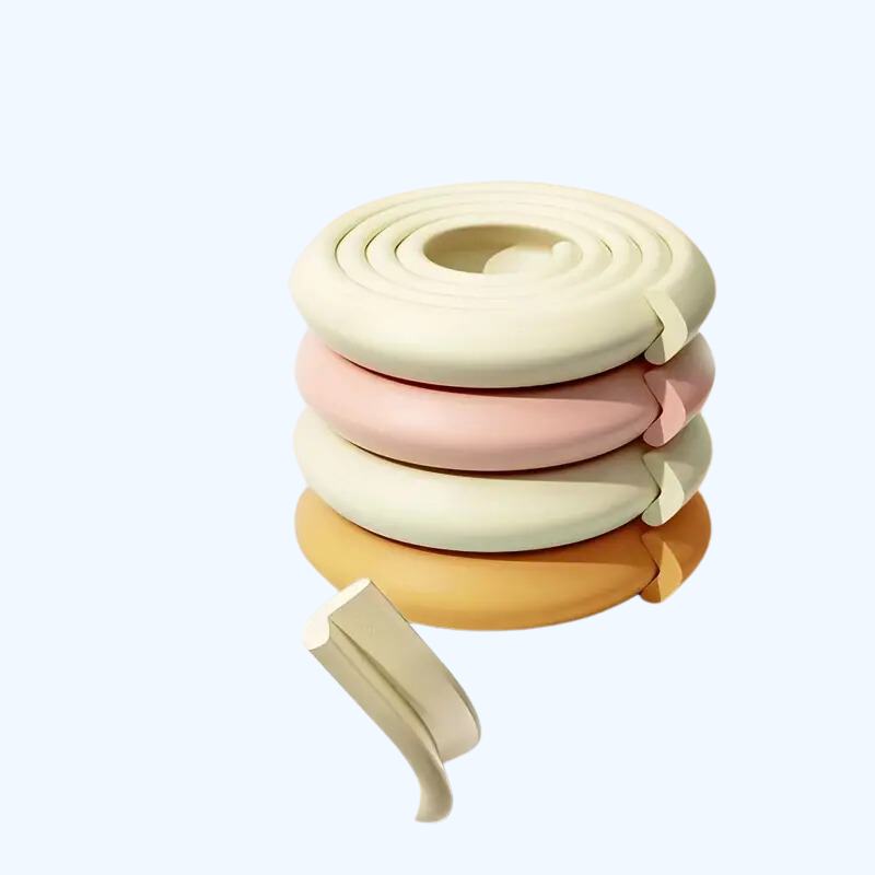 L-vormige Baby Antibotsstrip | Tafelhoek Beschermstrip Muursticker voor Baby en Peuterbescherming