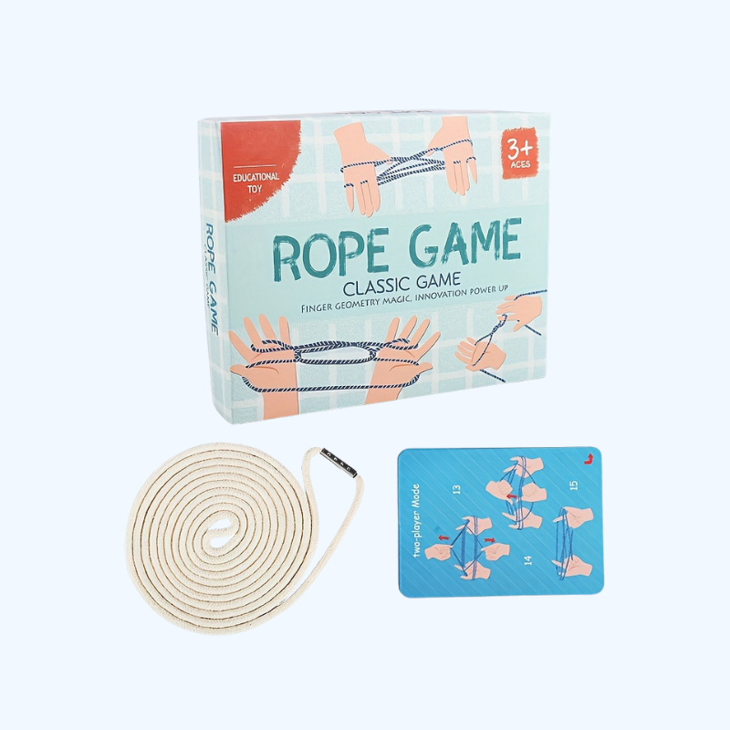 Vingertouw Spel | Klassiek Behendigheidsspel voor Kinderen en Volwassenen