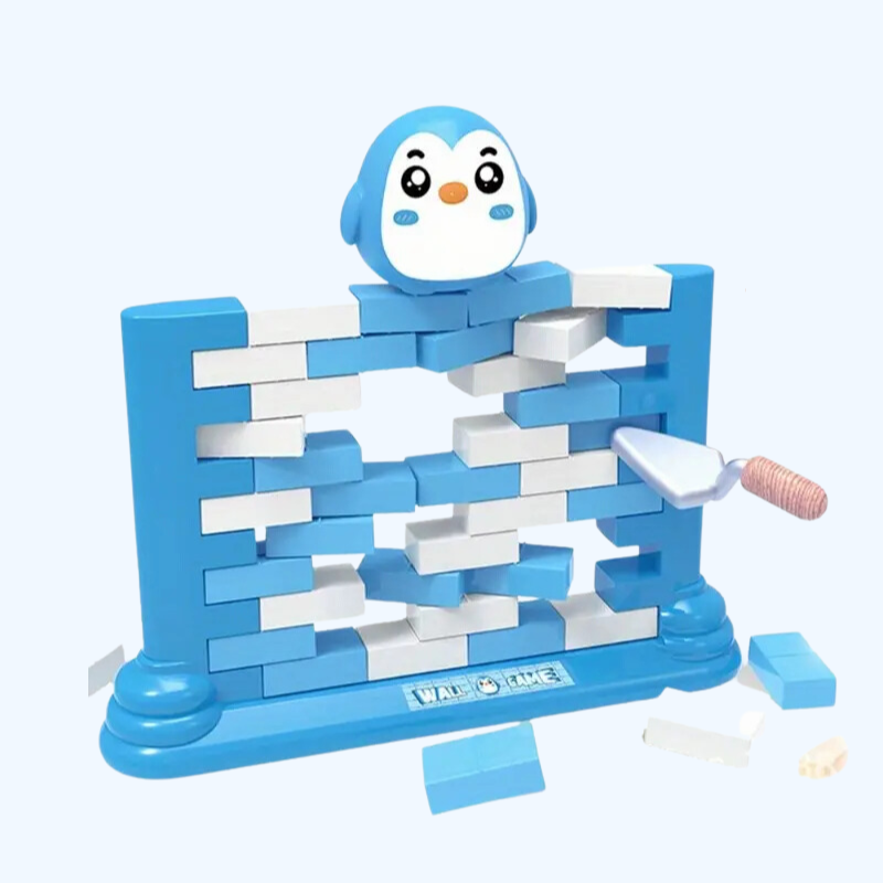 Pinguïn Redden & Wandkloppen Spel | Puzzel voor Brain Boosting | Ideaal voor Gezinsbinding & Vroeg Leren | Kerst en Halloween Cadeau