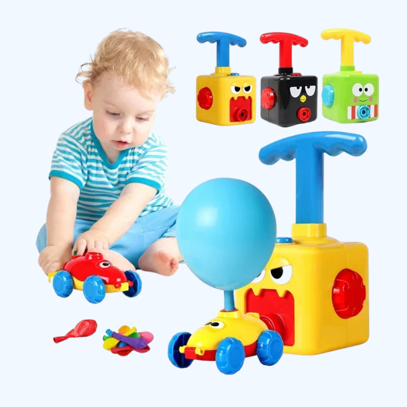 Ballon Aangedreven Auto | Educatief Speelgoed voor Kinderen