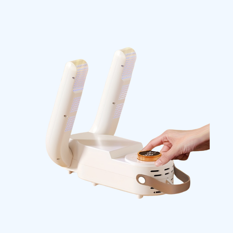 Draagbare Schoenendroger met Timer | Geurverwijderaar 220V EU Plug Altijd Droge en Frisse Schoenen – Eenvoudig, Snel en Veilig