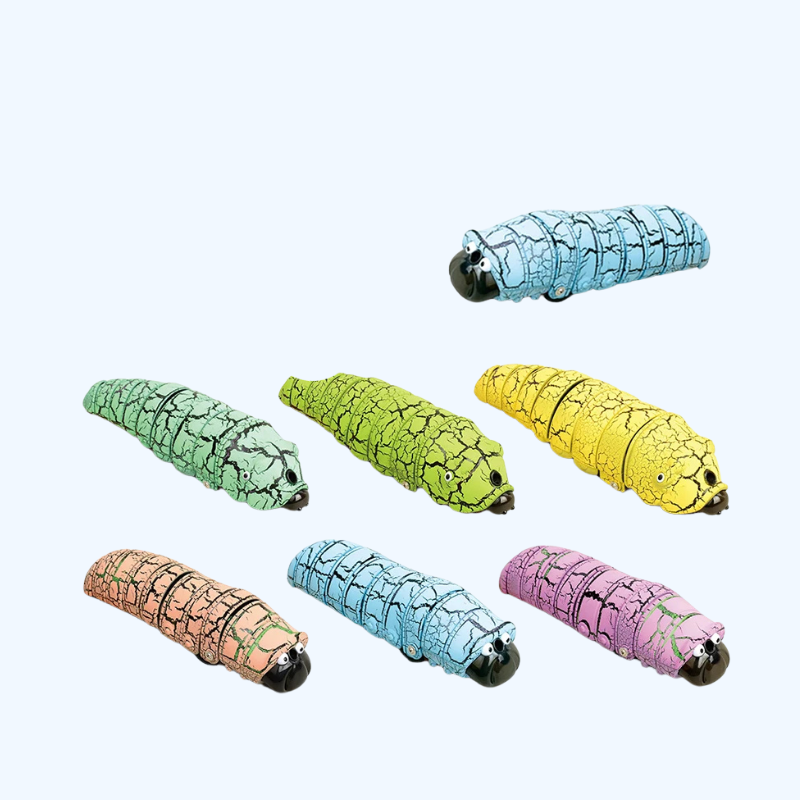 Simulatie Grappig RC Rups Robot | Gesimuleerde Schattige Dieren Afstandsbediening Insecten Halloween Speelgoed Voor Kinderen Cadeaus