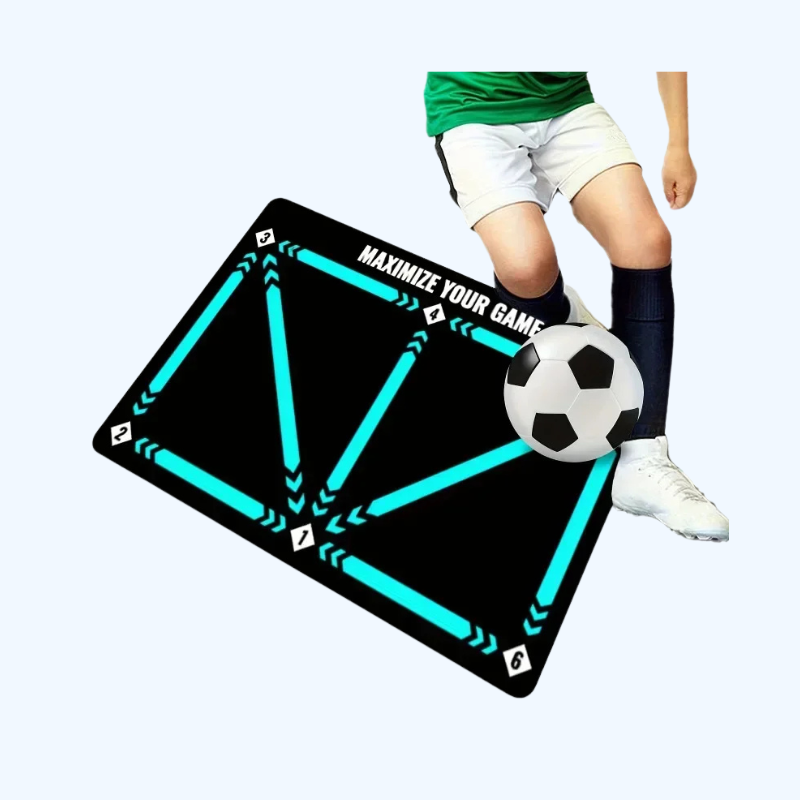 Voetbal Trainingsmat | Opvouwbaar Dribbelkleed voor Kinderen & Volwassenen