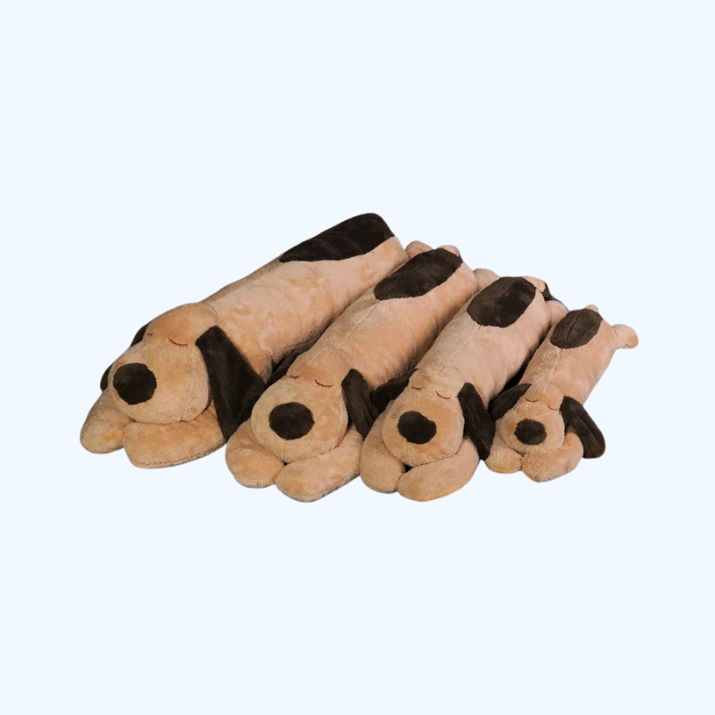Reusachtige Zachte Hond Knuffels | Lang Kussen van Hoge Kwaliteit | Knuffeldier voor Kinderen | Slaapspeelgoed en Sofa Decoratie voor Meisjes