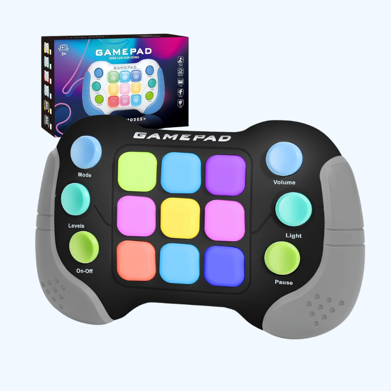 Snel drukspel (zonder batterij) | Druk en speel gameconsole