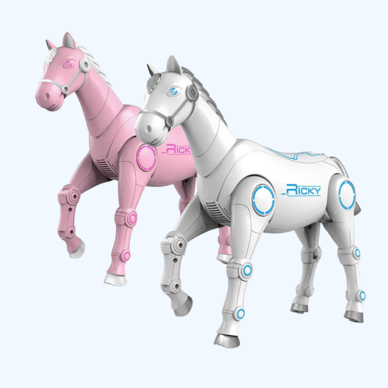 Slimme Robot Paard | Interactieve Afstandsbediening Dier | Intelligente Dialoog, Zingen, Dansen Elektronische Muziekspeelgoed