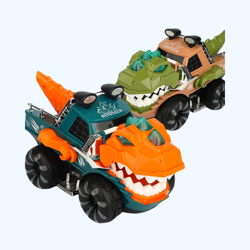Transformerende Dinosaurus Auto met Muziek en Licht | 3+ Jaar