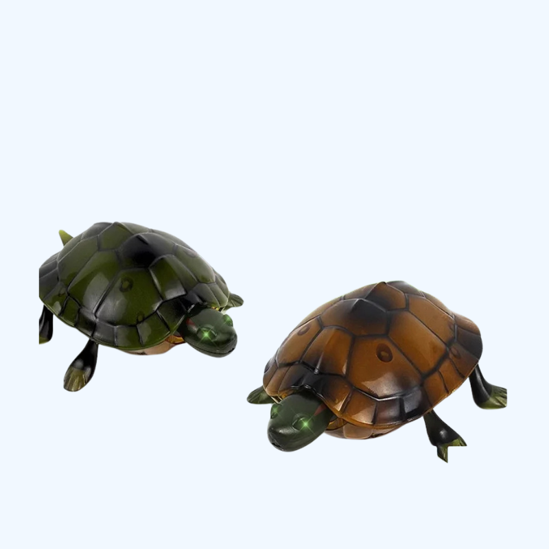 Grappige Grap Dierenhuisdier | Hoog Gesimuleerd Geluid Licht Lopende Schildpad Robot | RC Schildpad Dier Speelgoed Cadeau