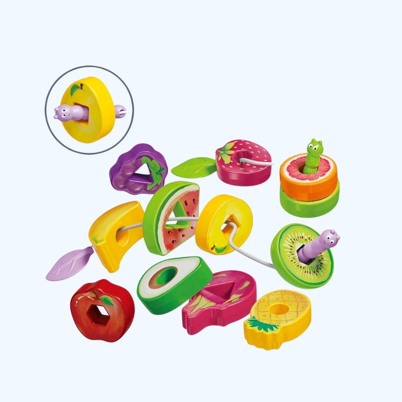 Rups Stapelspeelgoed | Educatief baby- en peuterspeelgoed voor hand-oogcoördinatie