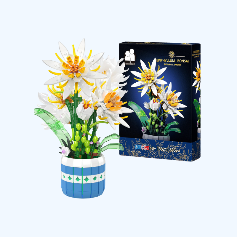 Bloemen Boeket Bouwset | Botanisch Ontwerp voor Kinderen 8+ & Volwassenen