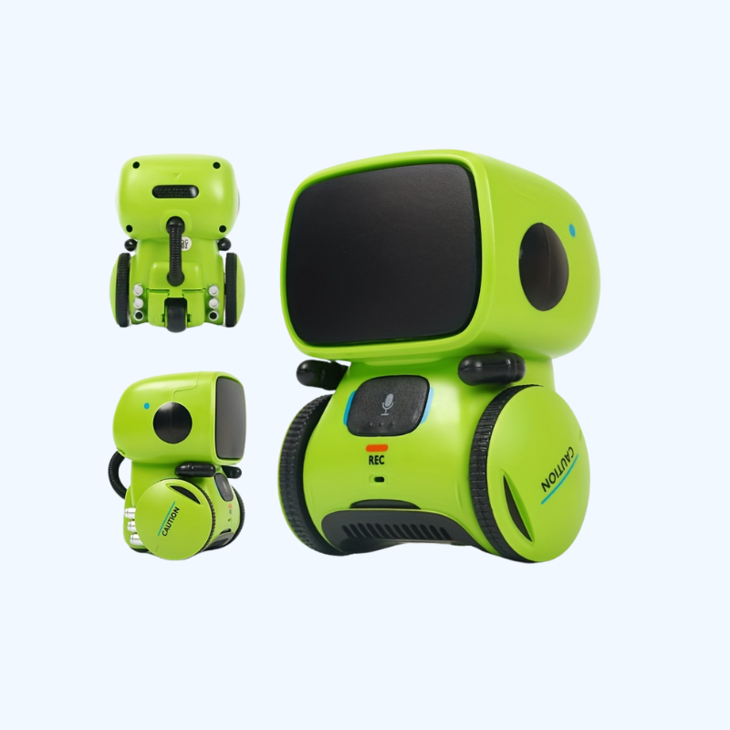 Halloween Intelligente Interactieve Robot - Spraakbesturing, Aanraak- en Opnamefuncties, Stemverandering - Speelgoed voor Kinderen, Kerstcadeau