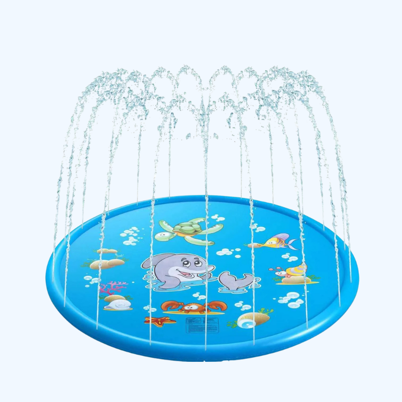 Kinder Speel Spraymat | 100/170cm Opblaasbare Watersproeier Pad voor Buitenplezier
