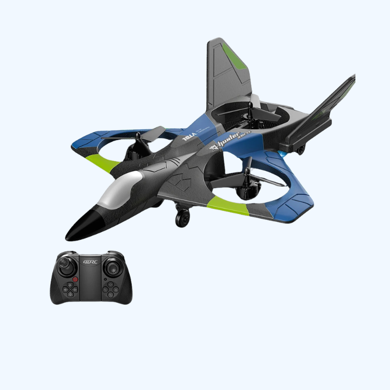 Groot Formaat RC Vliegtuig met 4K Camera | Zweefvliegtuig 2.4G Afstandsbestuurbaar | V27 Vliegtuig Speelgoed voor Meisjes, Jongens en Kinderen | RC Drone Groothandel