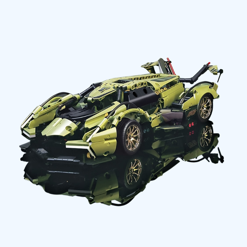 452-delige high-tech raceauto bouwset - Perfect verjaardagscadeau.