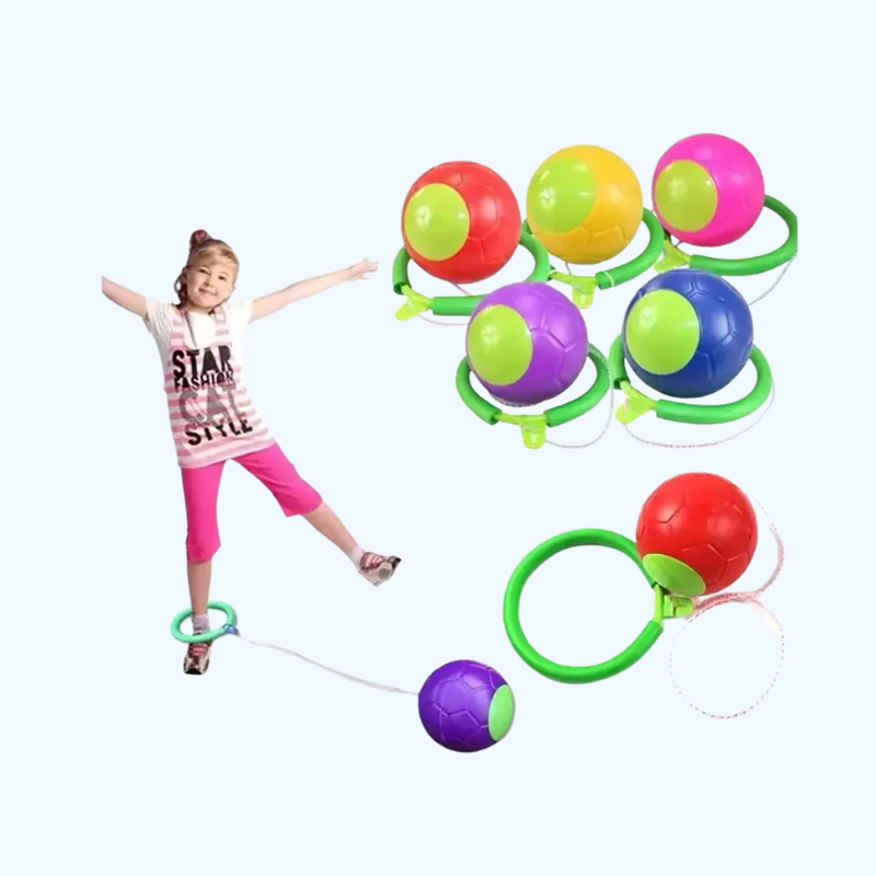 Coördinatie- en oefenspeelgoed voor buiten - Klassieke springbal voor balans en reacties